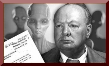 Winston Churchill Bans UFO Reports