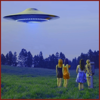 UFO Checks Out Some Girls