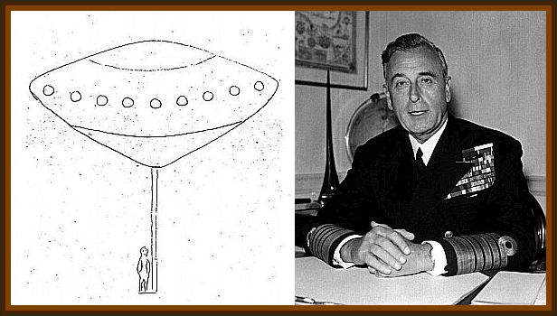 UFOs Over Louis Mountbatten's Land