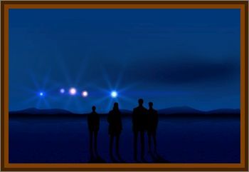 Multiple Nevada UFOs