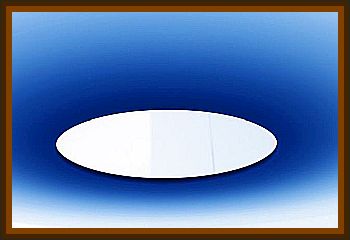 Bright Oval Shaped Object