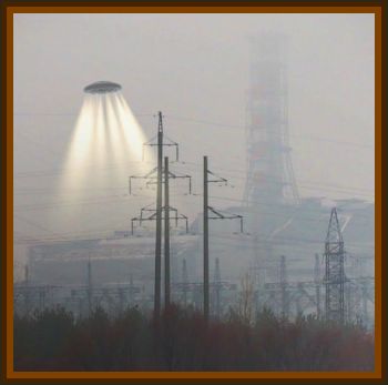 UFOs Over Nuclear Power Plant