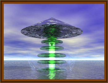UFO Taking In Water - Entities Observed
