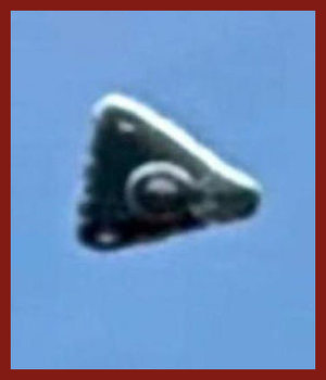 Strange Looking Object Over Homes